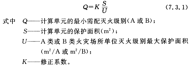 建筑灭火器配置设计规范（GB 50140-2005）